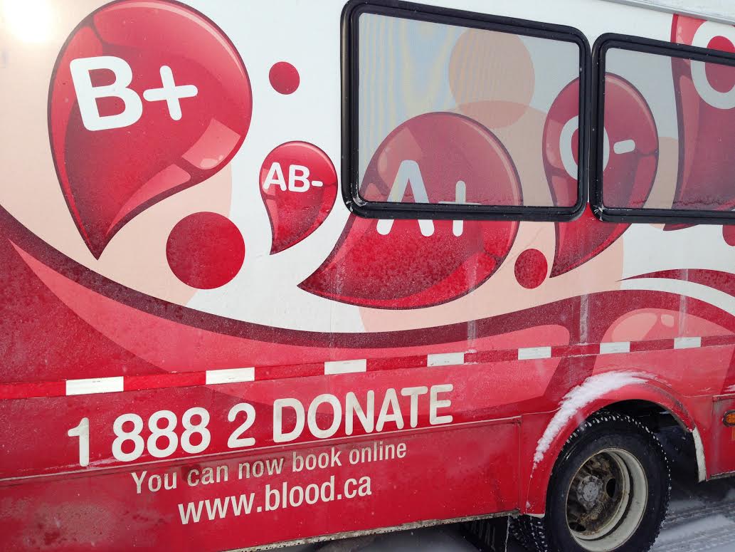 Blood donor clinic in Eganville today