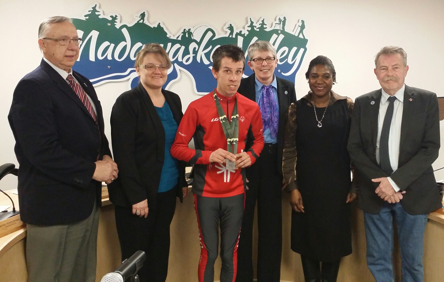 Area Athlete Honoured At Council