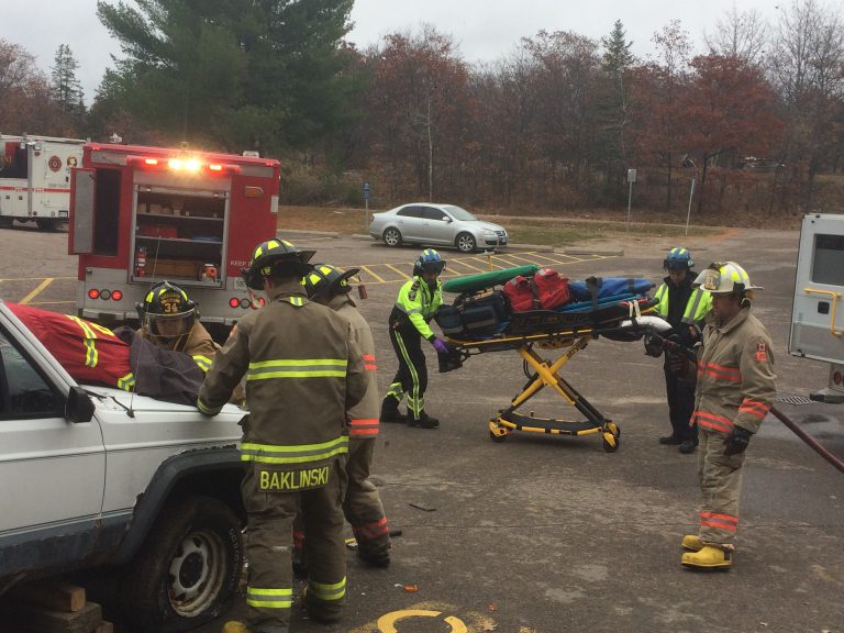 Local Police, Paramedics and Fire Crews Conduct Live Exercise at MVDHS