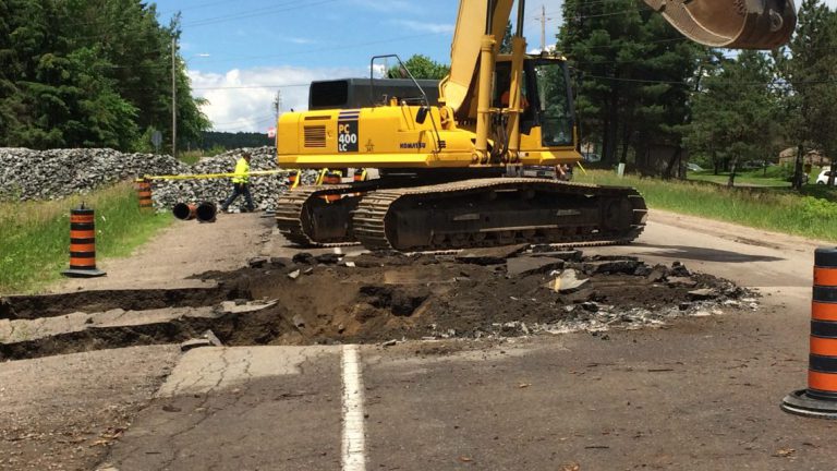 Highway 62 reopens following washout