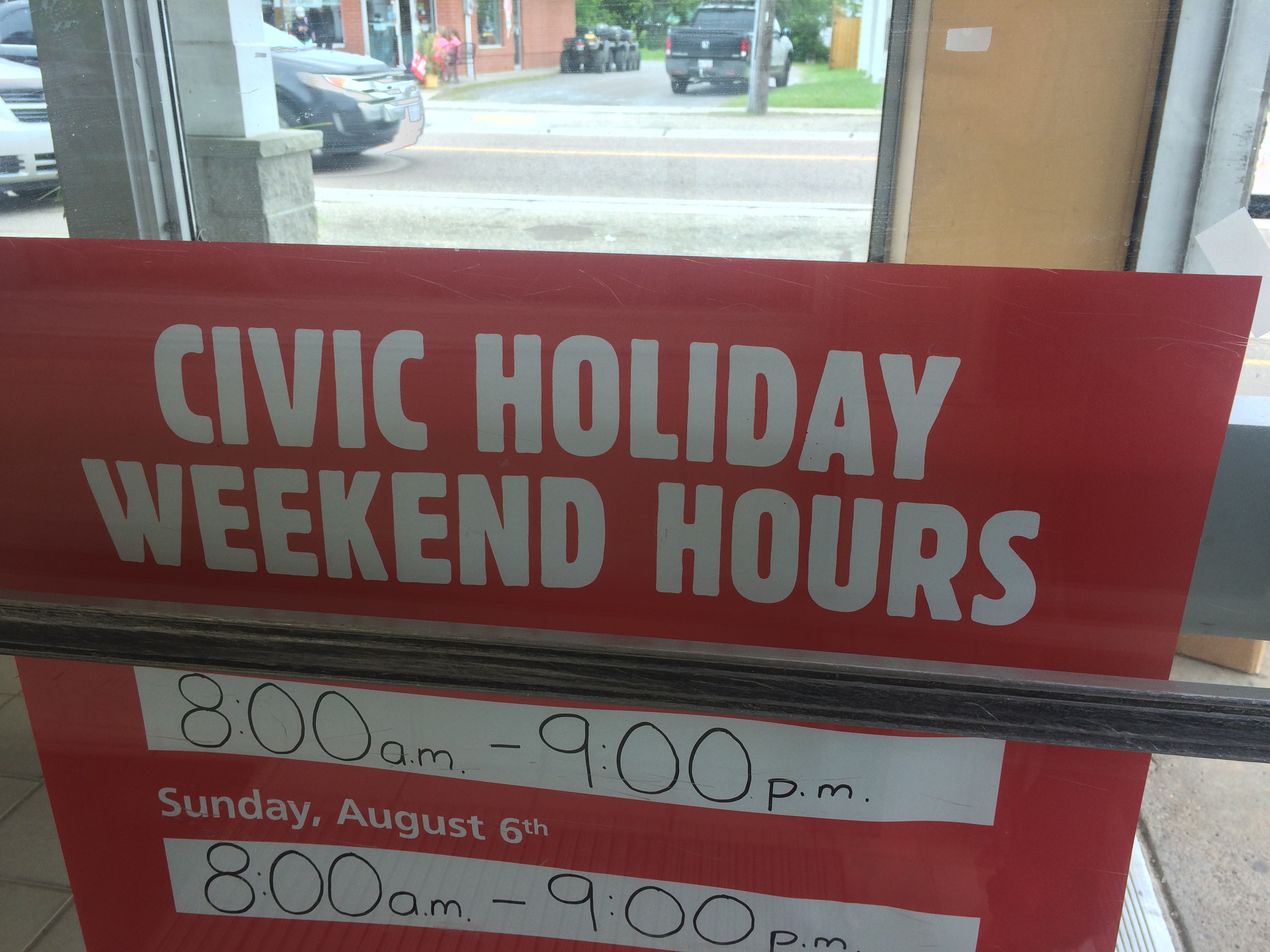 What's Open On Civic Holiday My Barry's Bay Now