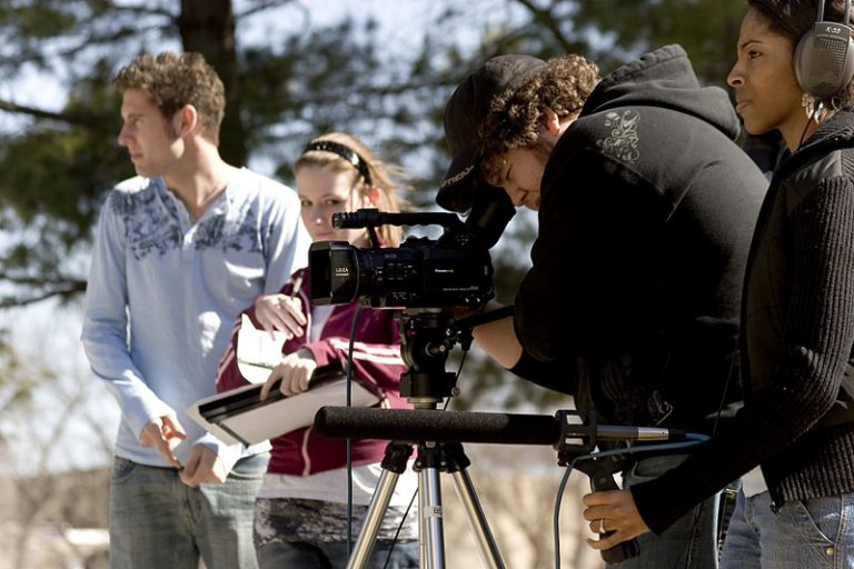 Film crews get ready to start shooting in Barry’s Bay