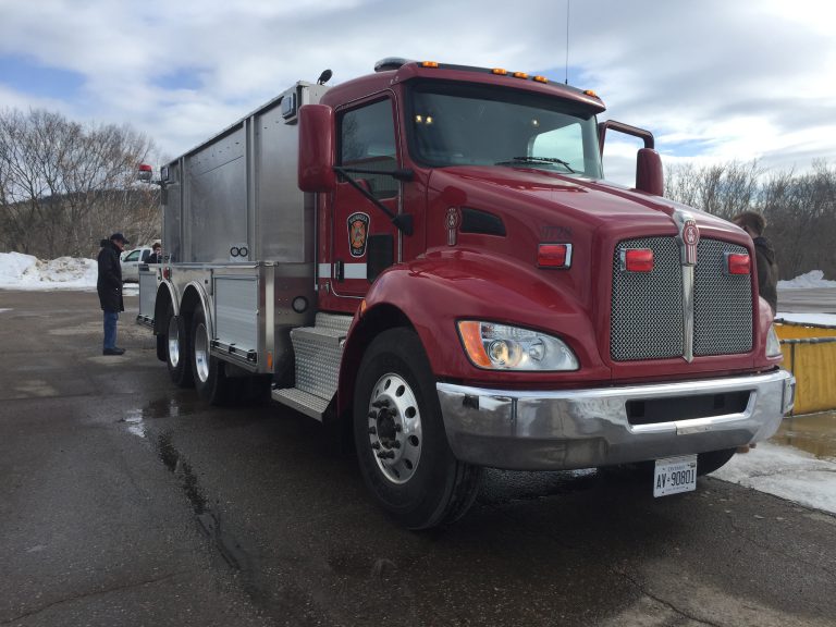 Madawaska Valley Fire Department Receives New Tanker Truck