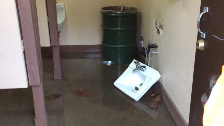 BANCROFT CONSIDERS STEPS TO STOP VANDALISM AT PUBLIC WASHROOMS