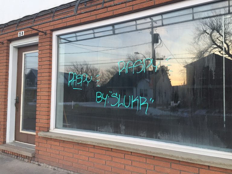 More Buildings Vandalized in Barry’s Bay