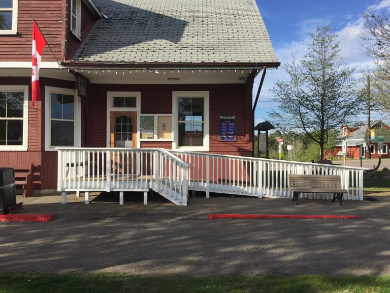 Township searching for correct shade of white to paint Railway Station railings