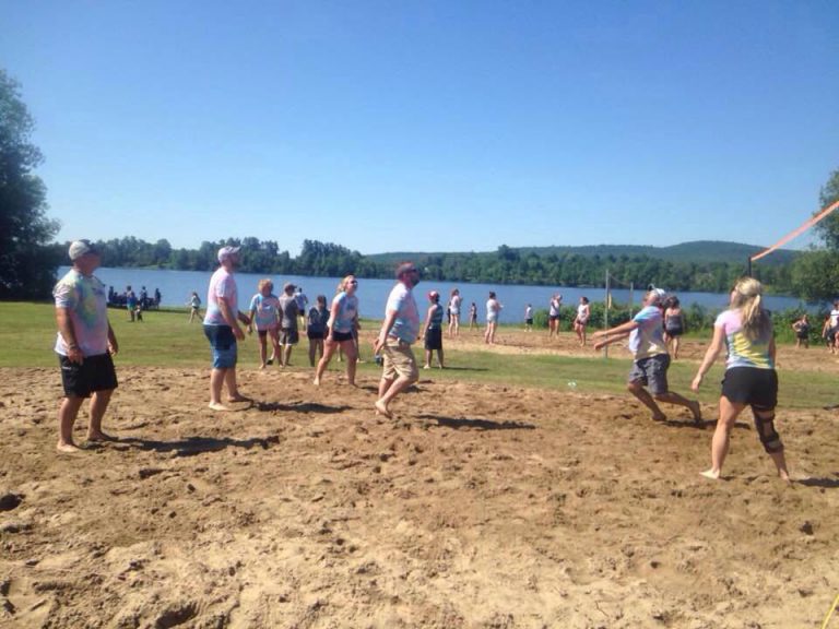 Charity volleyball tournament a huge success