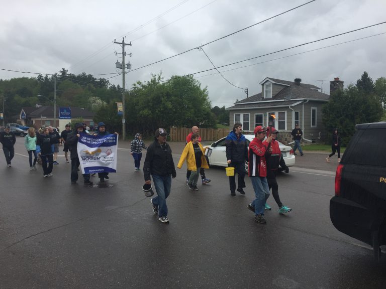 Law Enforcement Torch Run Braves Weather