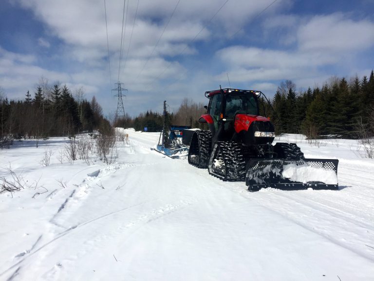 Local snowmobile clubs are working on trails 