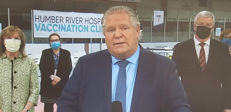 Premier Ford says don’t make plans for Easter