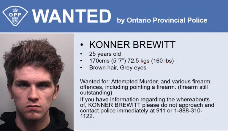 Bancroft OPP on the lookout for attempted murder suspect