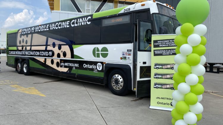 GO VAXX bus making a stop in Renfrew County