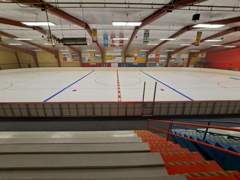 New ice at Yakabuski Centre.