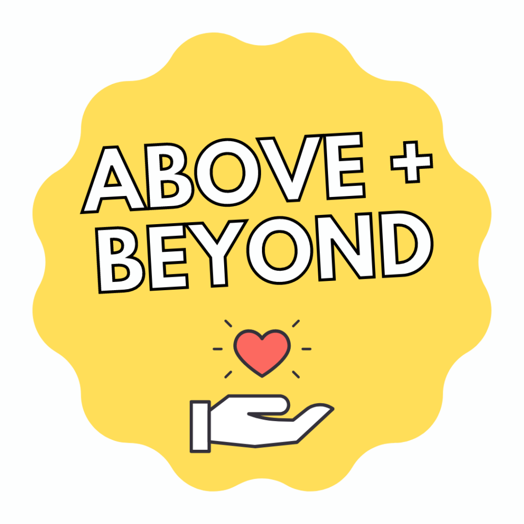MV looking for those who go "Above and Beyond" My Barry