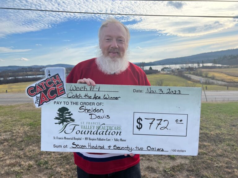 Ace is still up for grabs in St. Francis Valley Healthcare Foundation’s lottery