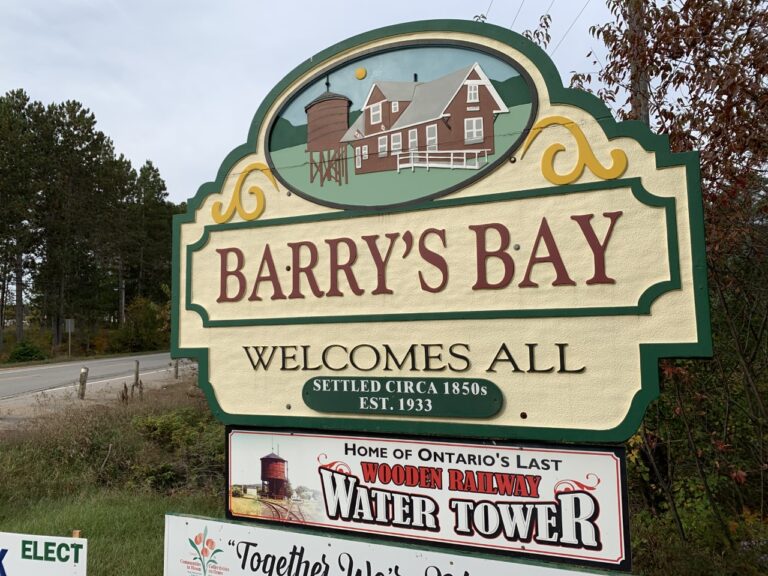 Barry’s Bay seeing international tourists this summer 