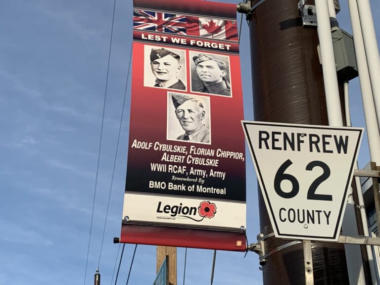 Banners honouring vets helps Remembrance Day ‘hit home’