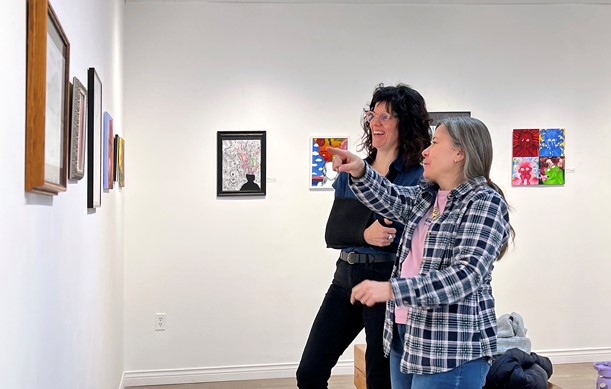 MVDHS student work on display at Art Gallery of Bancroft