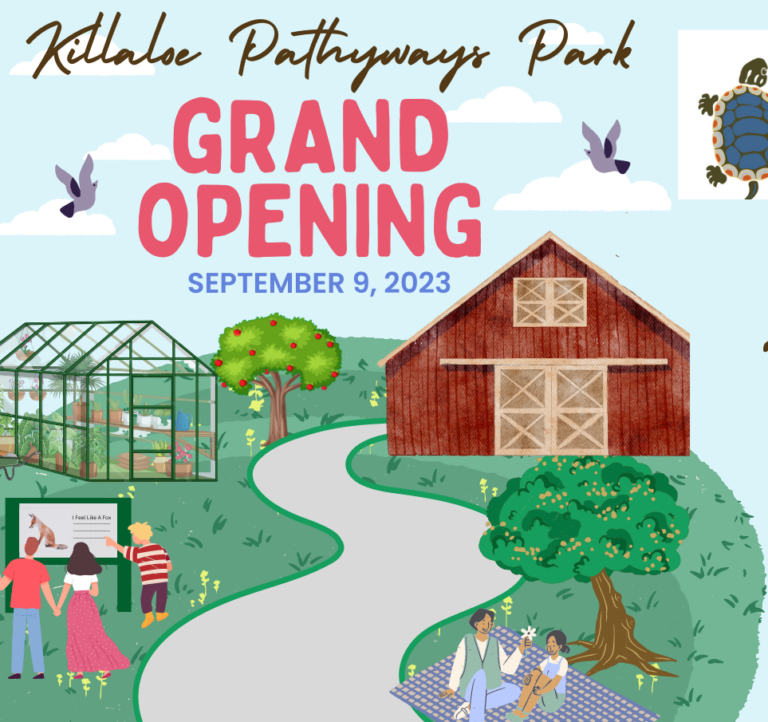 Killaloe Pathways Park to open Sept. 9.  