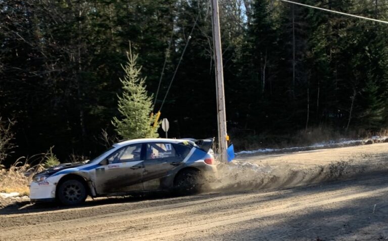 Rally of the Tall Pines runs in Bancroft this weekend