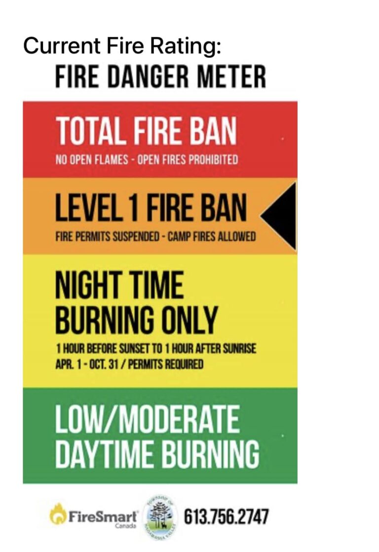 ‘Just in time to save the house’ Opeongo Rd fire leads to level 1 Fire Ban in the township of Madawaska Valley