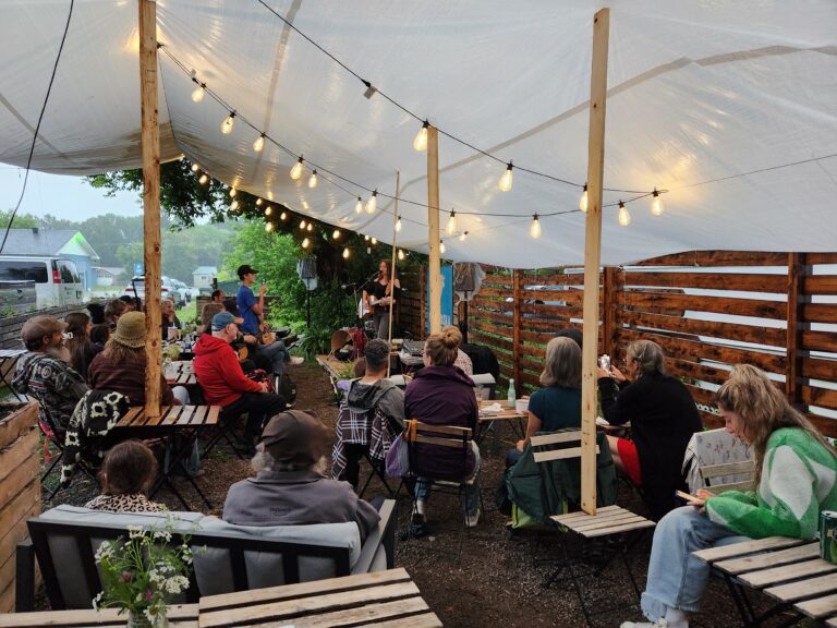 New open mic at Madawaska Coffee Courtyard raises money for local groups 