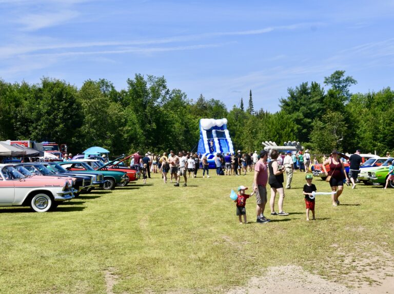 Petting Zoo, Horseshoes, BBQ, Classic Cars :A “blitz” in Combermere  