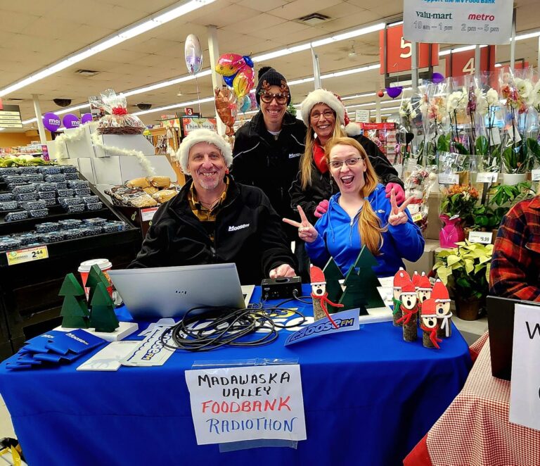 MooseFM Radiothon raises over 25K for Madawaska Valley Foodbank 
