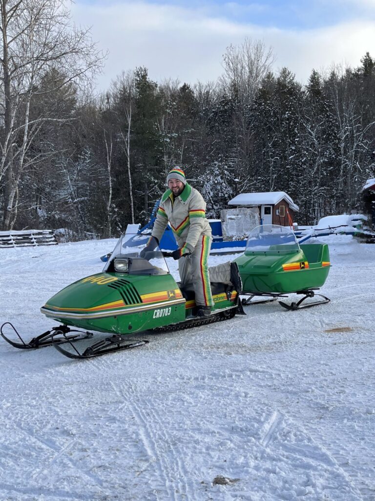 ‘Just gonna send it?’: Vintage snowmobile Show and Ride returns this weekend 