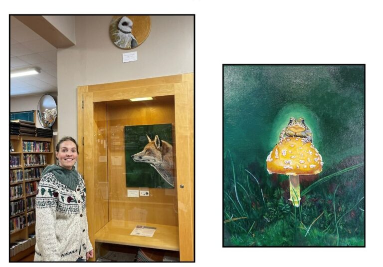 Artist of the month gives talk this Saturday at Barry’s Bay Library