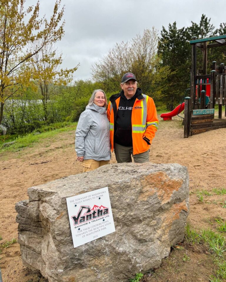 Park upgrade in Combermere thanks to generosity of local business owners
