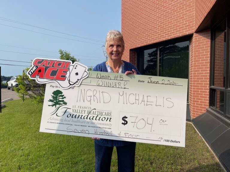 Palmer Rapids woman wins Catch the Ace prize — two weeks in a row